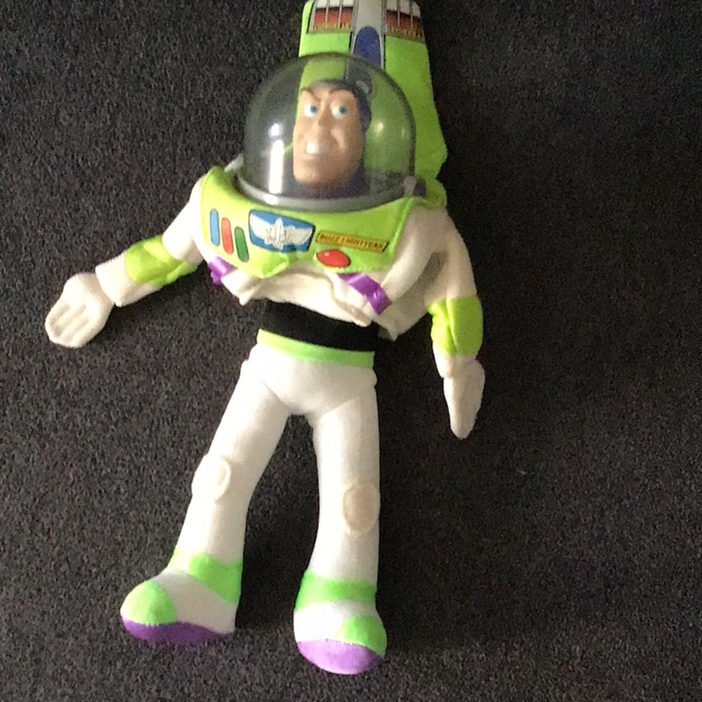 Buzz Lightyear Action Figure - White and Green